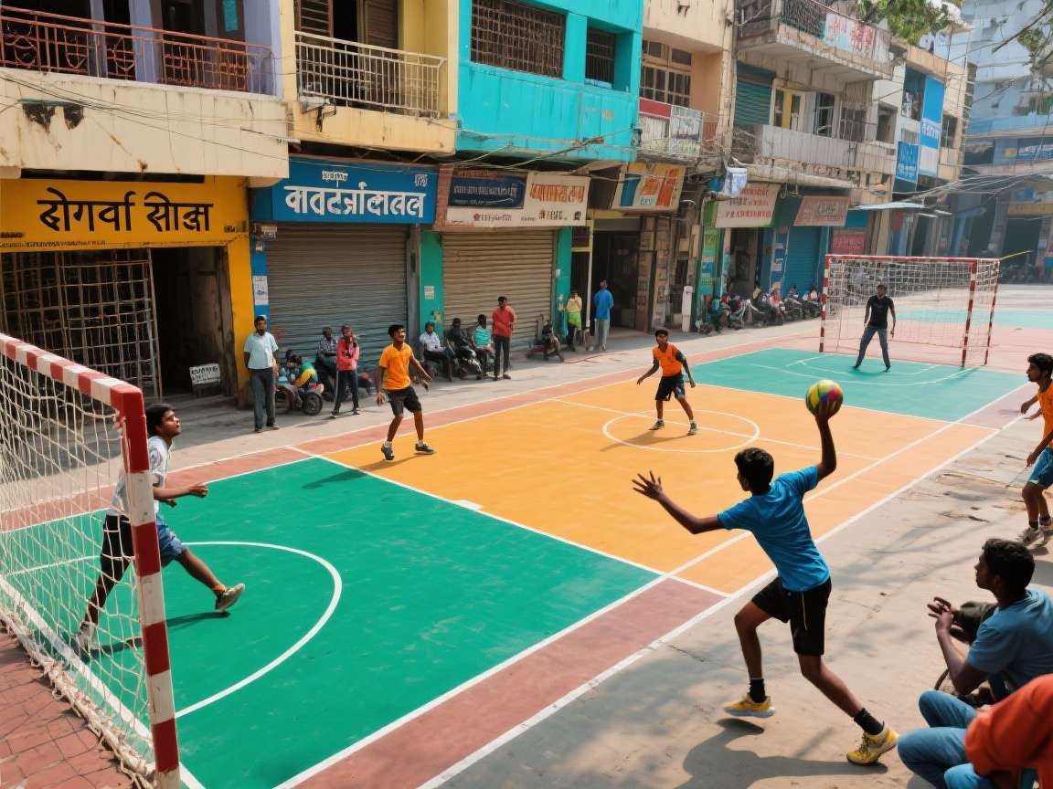 Street Handball India - Court Strategies Street Handball India court strategy guide
