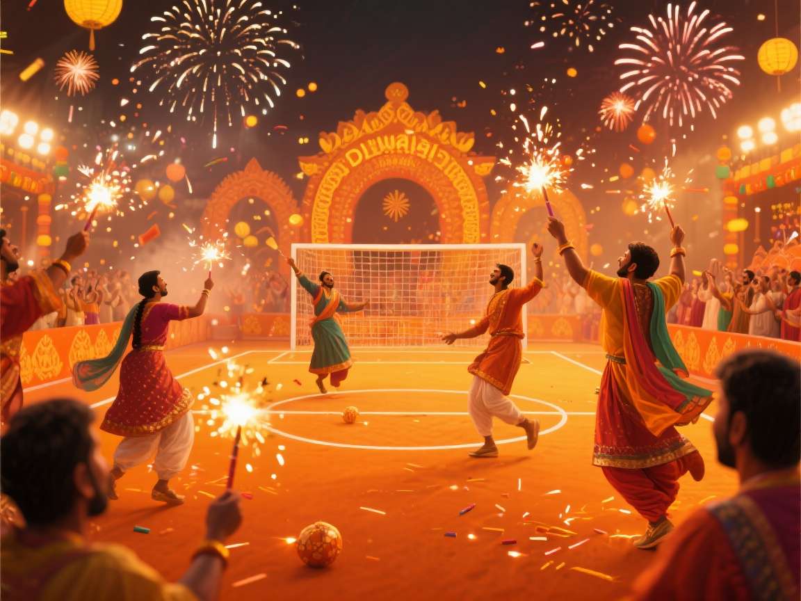 Street Handball India - Diwali Event Street Handball India Diwali event